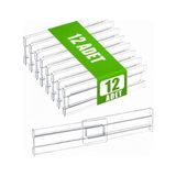 Defne Store Şura Mutfak 12'li Set Akrilik Ayarlanabilir Çekmece Düzenleyici Organizer - Çok Renkli - 10 cm