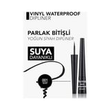 Defne Store Suya Dayanıklı Parlak Dipliner Siyah Waterproof Dipliner 001 - Option-1