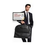 Defne Store Takım Elbise Çantası Gamboç Kılıf 2 Adet Takım Kapasiteli Vegan Deri Premium Kalite 8683255014231 - Çok Renkli - 10 cm