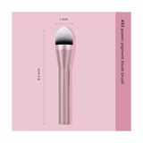 Defne Store Techniques Power Pigment Allık Makyaj Fırçası, Sıvı ve Krem Allık Için Yanak Fırçası, Yoğun, Sentetik Kıllar, Hassas Uygulama Için Benzersiz Sivri Şekil, Vegan ve Zulüm Içermez, 1 Adet - Option-1
