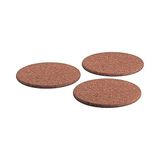 Defne Store Tencere, Heat 3'lü Set Mantar Altlığı 19 cm Çapında Mantar Altlık - Çok Renkli - 10 x 10 cm