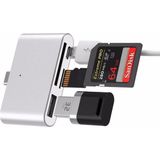 Defne Store Type-C USB 3.1 Sd, Microsd ve Tf Kart Okuyucu Hub - Çok Renkli