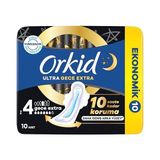 Defne Store Ultra Hijyenik Ped Gece Ekstra (Boy 4) Ekonomik Paket 10 Adet Ped