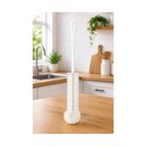 Defne Store Uzun Saplı 33 cm Çok Amaçlı Sürahi Suluk Cam Şişe Vazo Biberon Temizleme Fırçası MT295 - Çok Renkli