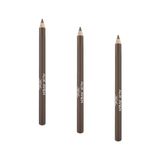 Defne Store Uzun Süre Kalıcı, Belirginleştirici Şekillendirici Kahve Kaş Kalemi - Brow Liner 151 Medium Brown (3 Paketi) - 0-Siyah