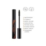 Defne Store Waterproof Mascara - - Suya Dayanıklı Hacim Veren Siyah Maskara - 000 BLACK