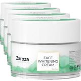 Defne Store Zaroza Leke Karşıtı Arbutin & Niacinamide Cilt Aydınlatıcı Krem 50 ml (4 Paketi)