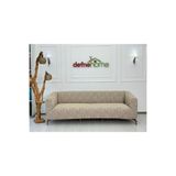 defnehome collection Kalın Krokan 3311 Lastikli Kanepe Koltuk Örtüsü < Çekyat Örtüsü < Koltuk Örtüsü Vizon