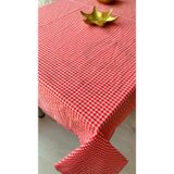 Defnelam Piknik Örtüsü Sofra Bezi 170x170 cm (Kırmızı Potikare)