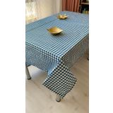 Defnelam Piknik Örtüsü Sofra Bezi 170x170 cm (Saks Mavi)