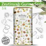 Defnelia 2024 Erken Hasat Soğuk Sıkım Natürel Sızma Zeytinyağı Gurme Serisi 5 lt