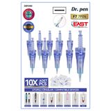 DEFOND Dr Pen A6-a10-a1-n2-m5-m7-e30-mym Uyumlu Iğneleri 10 Adet Orijinal Dermapen 7 pin İğne Kartuşu