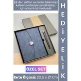 #Defter Okul Ofis Günlük Not Ajanda Hatıra Anı Tutma Eş Sevgili Anneler Babalar Öğretmenler Günü Çok Şık Mıknatıslı Kutu