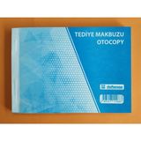 Deftersan Tediye Makbuzu Otokopili 14X19 cm 12 Adet