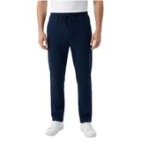 defy's Erkek Beli Lastikli Düz Paça Cepli Regular Fit Pantolon Lacivert, S