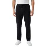 defy's Erkek Beli Lastikli Düz Paça Cepli Regular Fit Pantolon Siyah, M