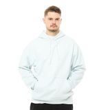 defy's Erkek Oversize Kapüşonlu Sweatshirt Mavi Melanj