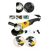 Degatto Alman Bakır Sargılı 4500W Devir Ayarlı Uzun Kuyruklu Taşlama Spiral Makinesi 125Mm 2 Adet Taş Hediye