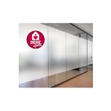 DEGE HOME Buzlu Cam Filmi - Cam Kumlama Folyosu 90 cm x 5 metre