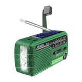 Degen De13 Crank Güneş Radyosu - Degen De13 Fm Sw Alıcı Krank Dinamo Radyo Cep Telefonu Şarj Aleti