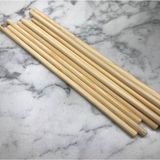 Değerli Hobi Ahşap Çubuk 5 mm 20 cm 200 Adet