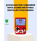 Değirmen Grup 400 Oyunlu Taşınabilir Retro El Konsolu ( Lisinya )