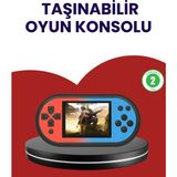 Değirmen Grup 520 Oyunlu El Oyun Konsolu Tv Bağlantılı Hd LCD Ekranlı ( Lisinya )