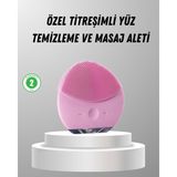 Değirmen Grup Cilt Dostu Silikon Yüz Masaj Aleti – Hafif, Dayanıklı ve Su Geçirmez Tasarım - Lisinya
