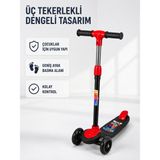 Değirmen Grup Çocuk Skuteri 3 Tekerlekli Geniş Basma Alanlı Ayarlanabilir Boy Scooter - Lisinya