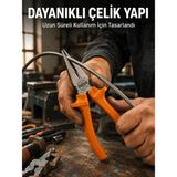 Değirmen Grup Dövme Çelik Pense Ergonomik Kaymaz Saplı El Aleti - Lisinya