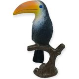 Değirmen Grup Hayvan Figürleri - Kuşlar - 12 cm Tukan Kuşu (Lisinya)