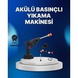 Değirmen Grup Kablosuz Taşınabilir Basınçlı Yıkama Tabancası Köpük Şişeli ( Lisinya )