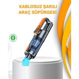Değirmen Grup Kompakt Şarjlı El Süpürgesi Kuru ve Sıvı Temizlik 5 Aparatlı - Lisinya