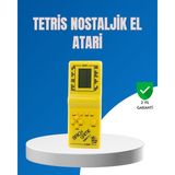 Değirmen Grup Mini Tetris El Aterisi – Taşınabilir Retro Oyun Konsolu, Pil Ile Çalışan Klasik Model ( Lisinya )