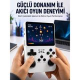 Değirmen Grup Retro El Konsolu 64 GB – 15.000 Oyun, Geniş Platform Desteği, 3.5” IPS Ekran Yeni Nesil - Lisinya