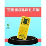 Değirmen Grup Retro Tetris El Aterisi – Pil Ile Çalışan Taşınabilir Mini Oyun Konsolu ( Lisinya )