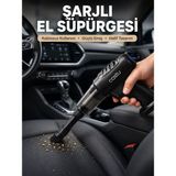 Değirmen Grup Şarjlı Araç Içi El Süpürgesi ve Hava Pompası - Lisinya
