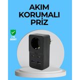 Değirmen Grup Termal Korumalı Priz Otomatik Çocuk Kilidi 4 USB Type C - Lisinya