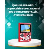 Değirmen Grup Tv Çıkışlı Mini Retro El Konsolu 400 Oyunlu ( Lisinya )