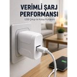 Değirmen Grup USB Girişli 12W Şarj Adaptörü Kompakt Telefon Şarj Cihazı - Lisinya
