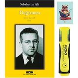 Değirmen-Sabahattin Ali-Yapı Kredi Yayınları-Sarı Fosforlu Kalem-Not Defteri Seti - Hayır