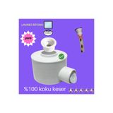 değişim plastik Koku ve Haşere Önleyici Tek Çıkışlı Lavabo Sifonu Yer Tasarruflu Çek valf li