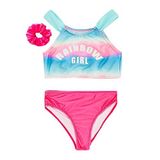 Degrade baskılı kız çocuk bikini takım DEGRADE 5-6 Yaş