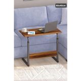 DEHALİMİTED 80X40 Yükseklik Ayarlı Çalışma Masası Dikiş Masası Hasta Yemek Masası Laptop Sehpası