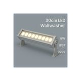 DEHALUX LED LIGHTING SOLUTIONS 30cm 9w Led Wallwasher Naturel Beyaz 4000k | Dış Cephe, Minare, Bahçe Aydınlatma | Iç-dış Kullanım