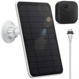 DEHKATA Bink xt/xt2,5V IP65 için 4W Güneş Paneli Su Geçirmez 360 ° Ayarlanabilir Braket-Beyaz