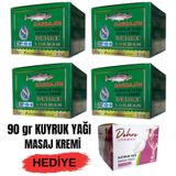 Dehre Lokman Gardajin Alabalık Yağı Kremi 4 x 70 G + Kuyruk Yağı Masaj Kremi