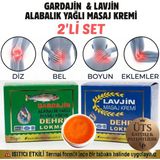 Dehre Lokman Gardajin Alabalık Yağlı Masaj Kremi + Lavjin Masaj Kremi - 2'li Set