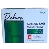 Dehre Lokman Kuyruk Yağı Masaj Kremi, Doğal Alabalık Yağı, Bel Boyun Kas Eklem Ağrı Giderici, Kokusuz, 70 Gram