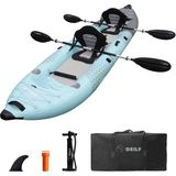 Deilf Boards Açık Mavi 2 Kişilik Şişme Kano - Standart